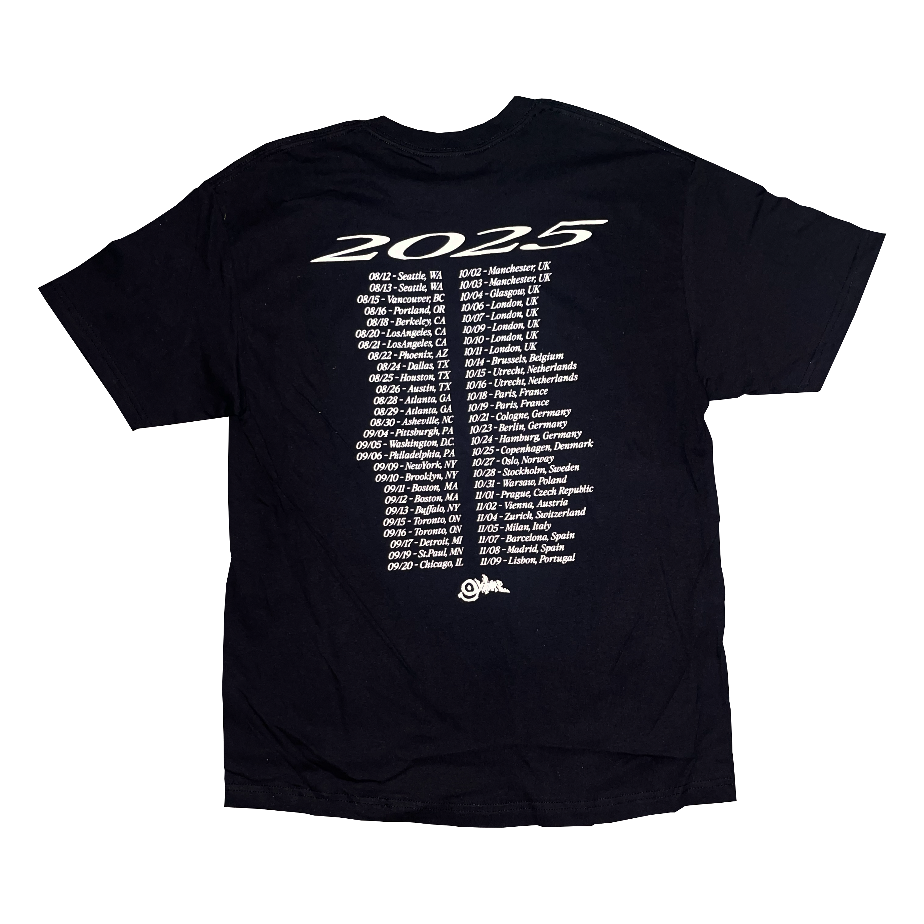 Black Tour Tee